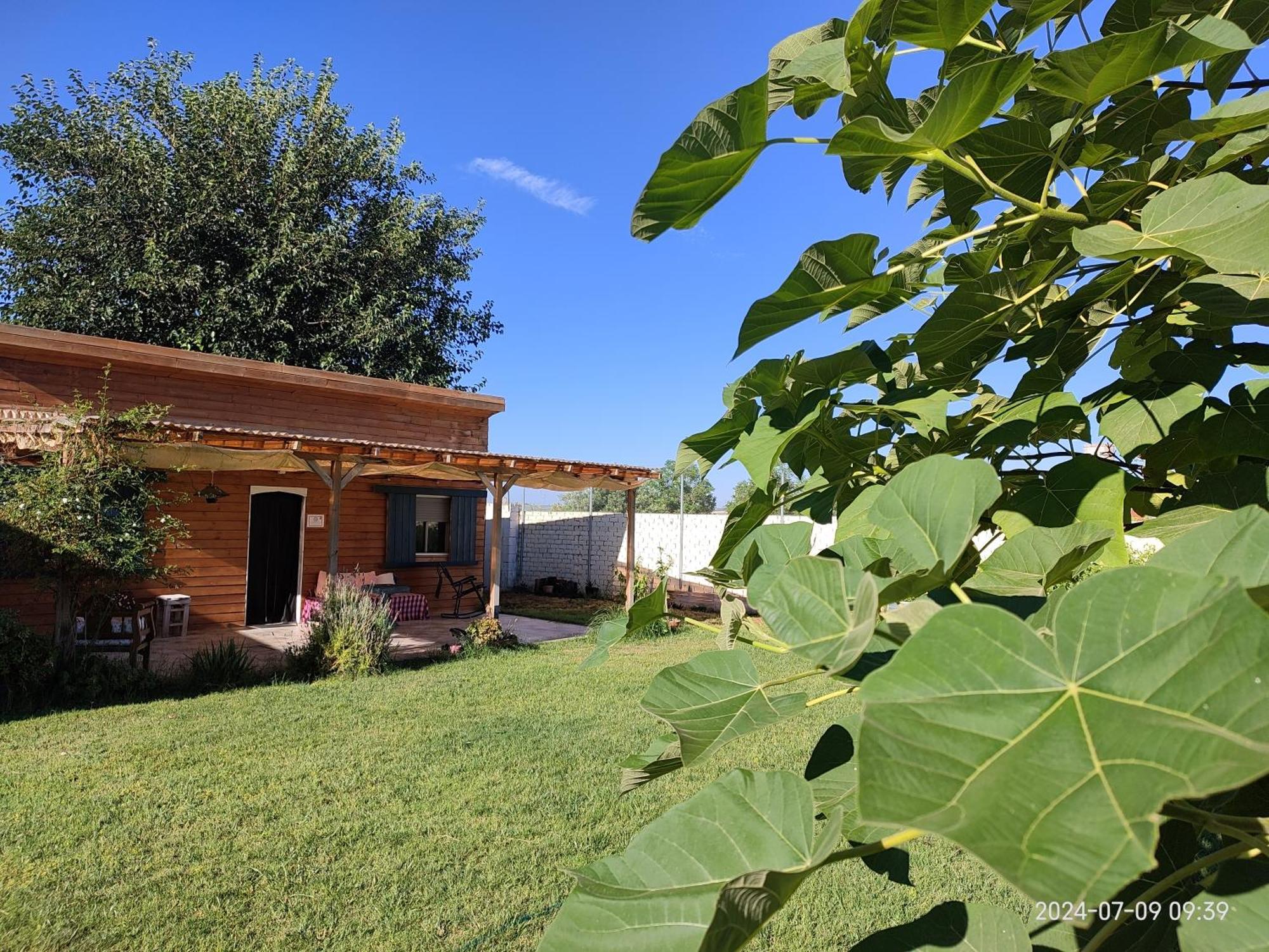 Cabana El Salto Del Duende Carrion de Los Cespedes Exterior foto